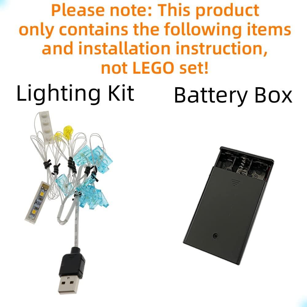 Kit de Luz LED GEAMENT para Modelo Lego Shuttle Imperial 75302