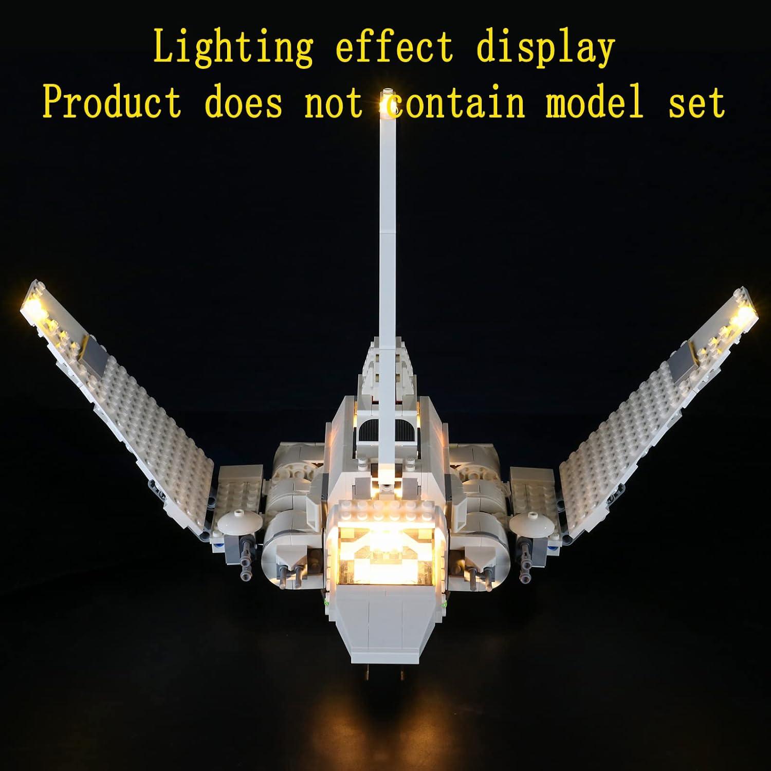Kit de Luz LED GEAMENT para Modelo Lego Shuttle Imperial 75302