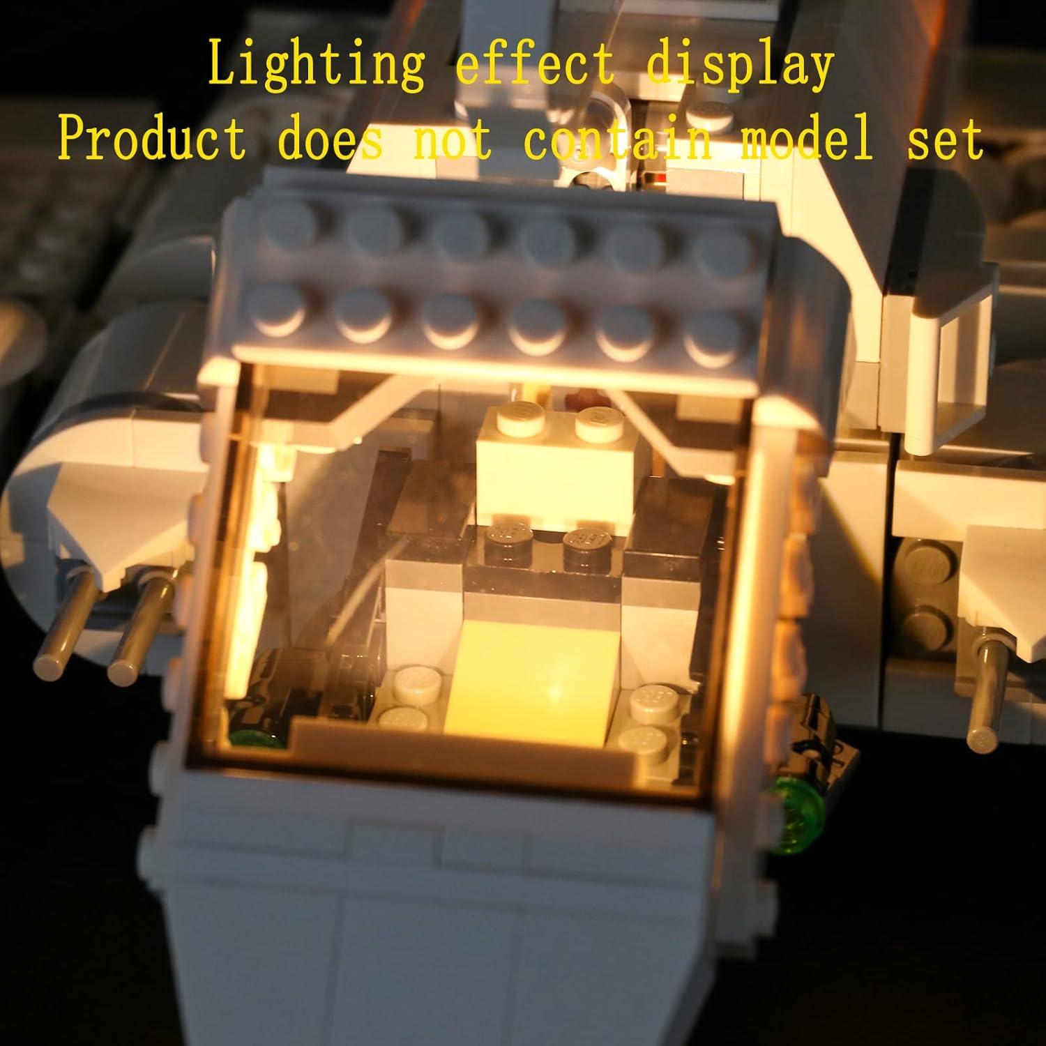 Kit de Luz LED GEAMENT para Modelo Lego Shuttle Imperial 75302