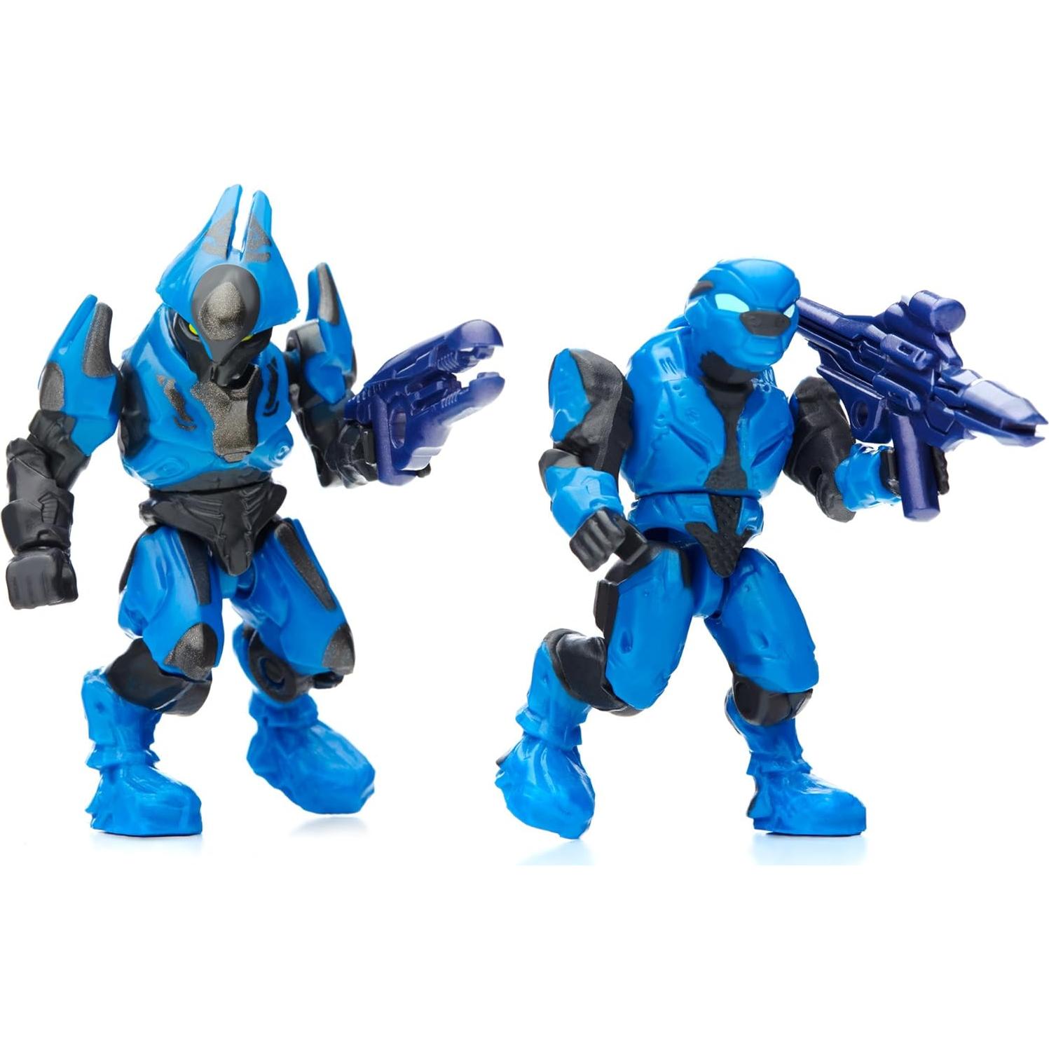 Mega Bloks Halo Banshee Azul Construible con Elites