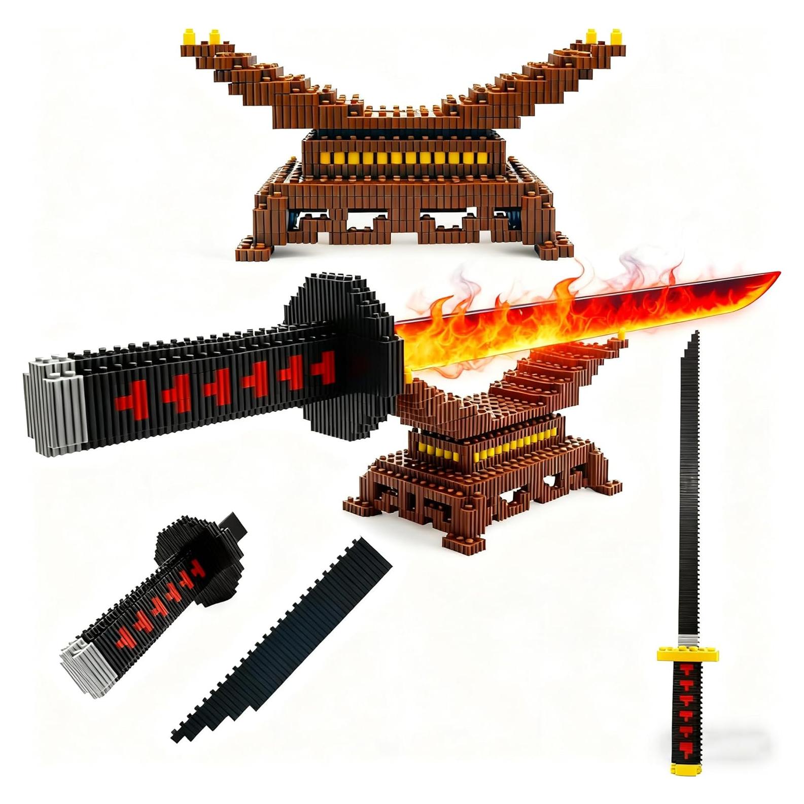 Kit de Construcción Espada Demonio Asesino BEEGO 784 Piezas