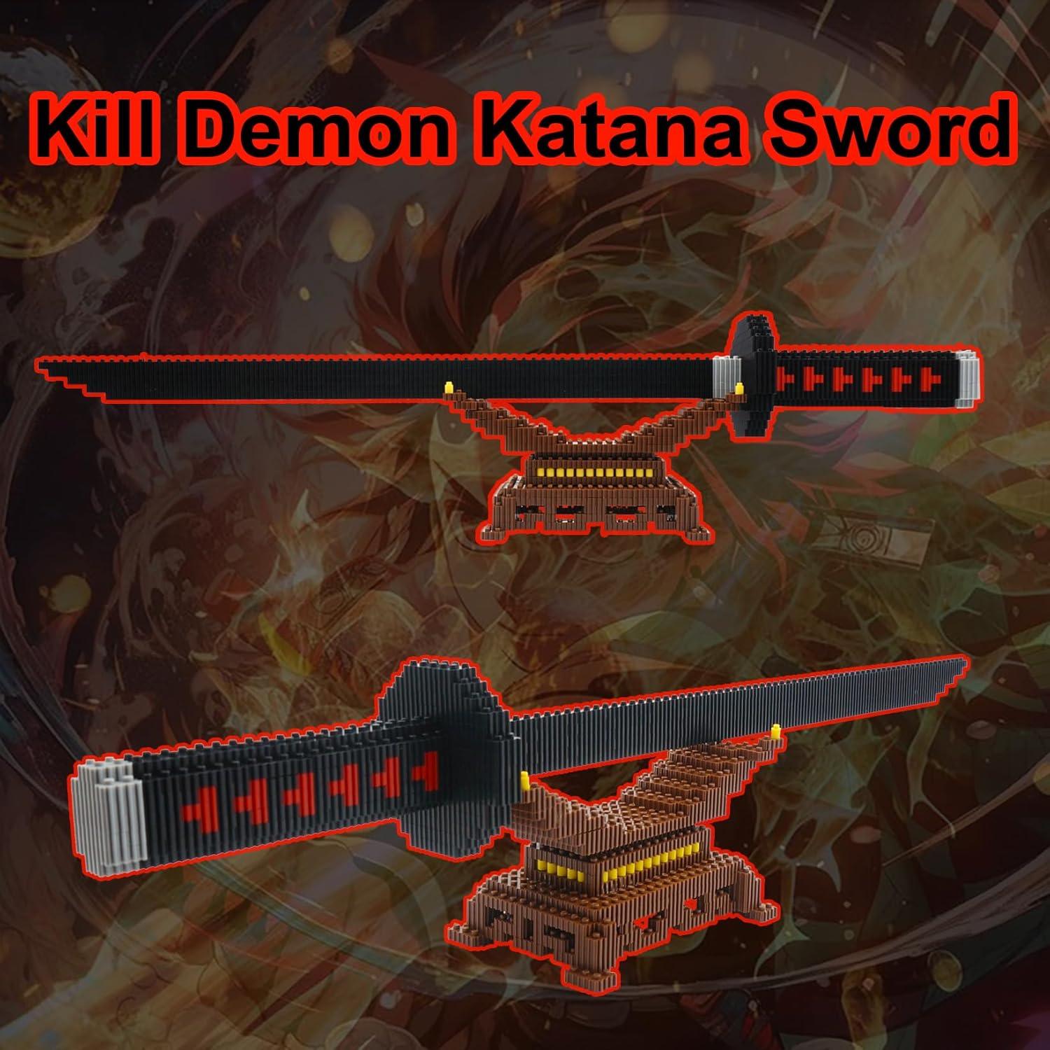 Kit de Construcción Espada Demonio Asesino BEEGO 784 Piezas