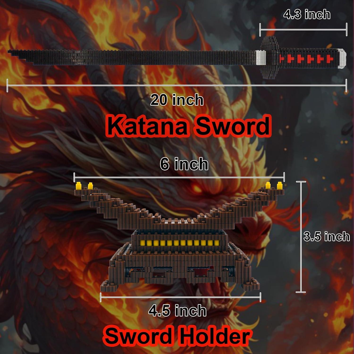 Kit de Construcción Espada Demonio Asesino BEEGO 784 Piezas