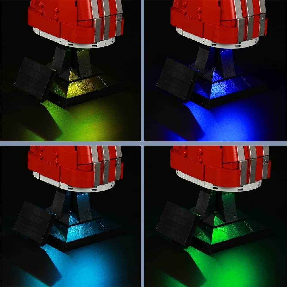 Set de Luces LED RGB BrickBling para LEGO 76223 - Guante Iron Man