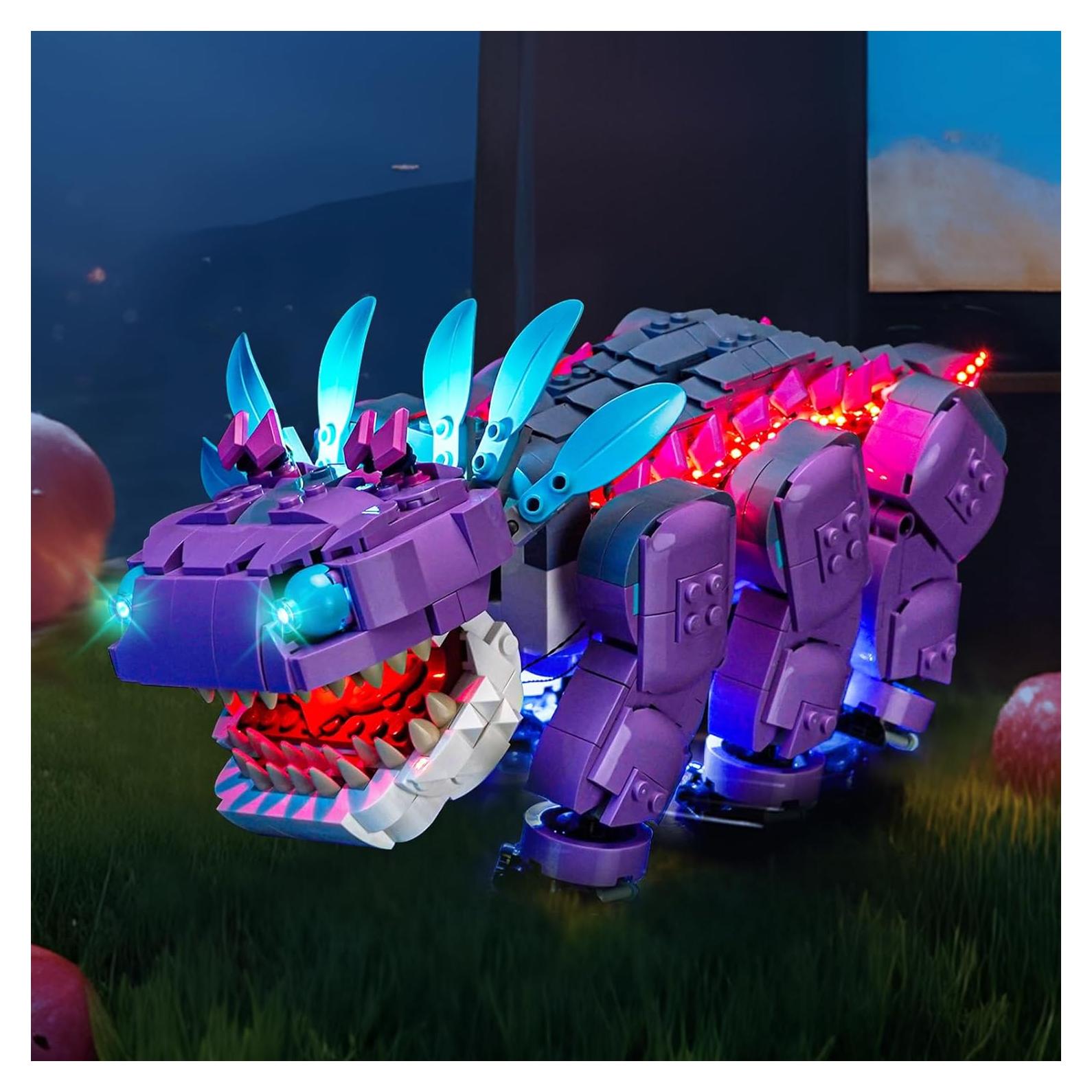 Kit de Iluminación LED Brickshining para LEGO Fortnite Klombo 77077