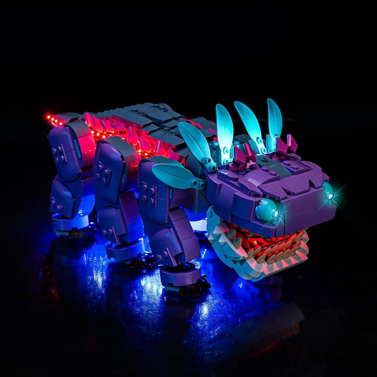 Kit de Iluminación LED Brickshining para LEGO Fortnite Klombo 77077