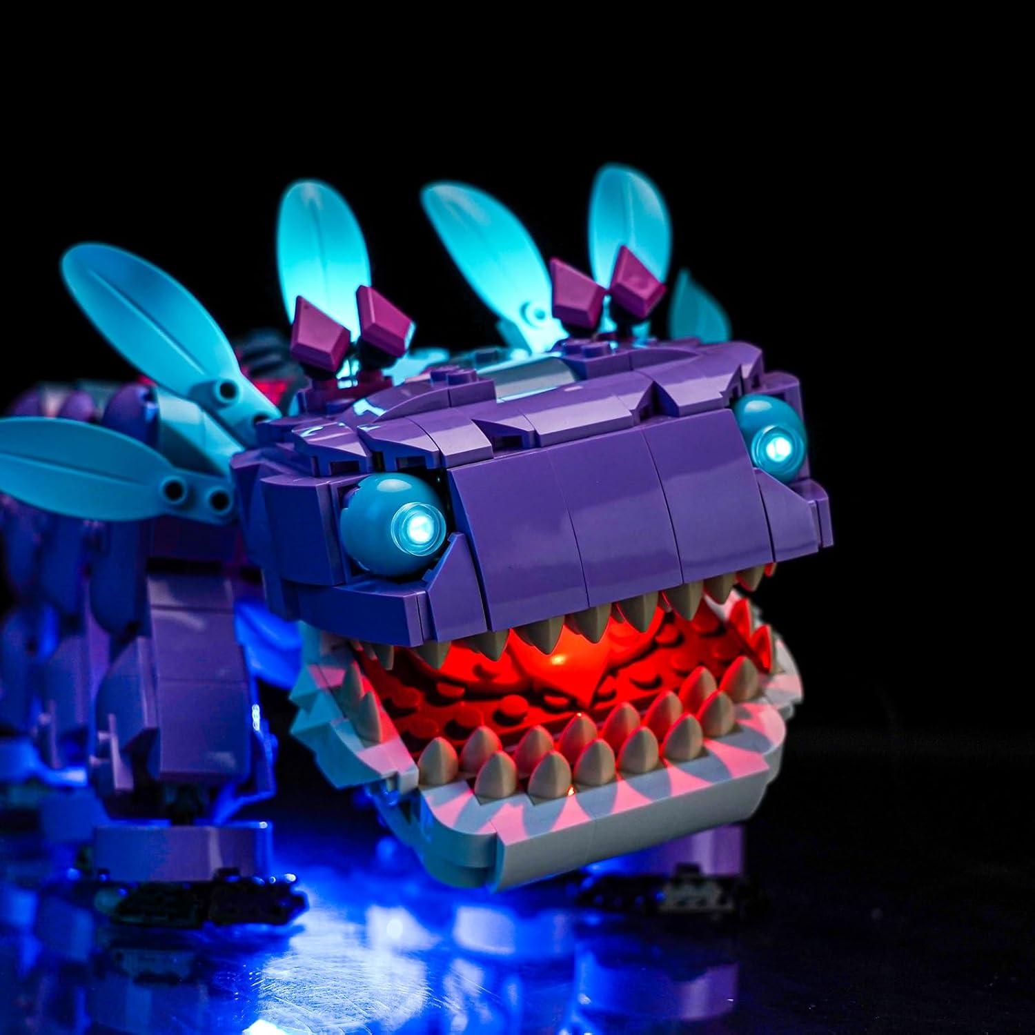 Kit de Iluminación LED Brickshining para LEGO Fortnite Klombo 77077