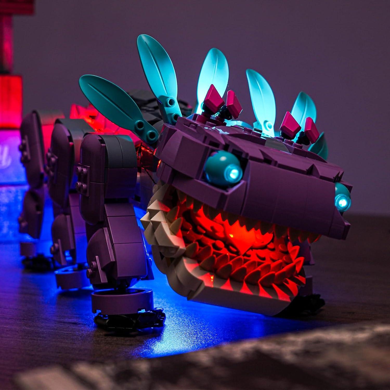 Kit de Iluminación LED Brickshining para LEGO Fortnite Klombo 77077