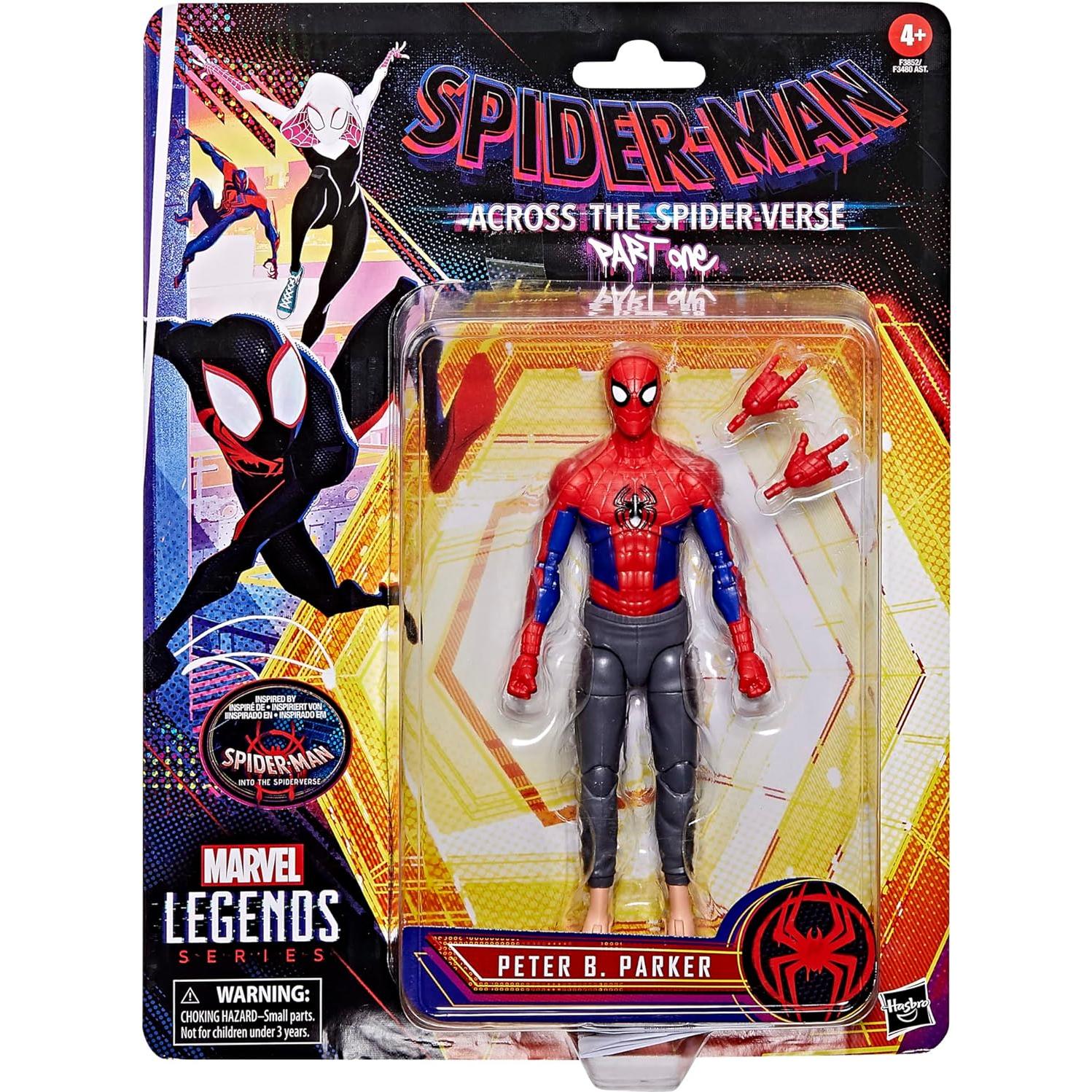 Figura de acción Marvel Legends Peter B Parker 15 cm con accesorios