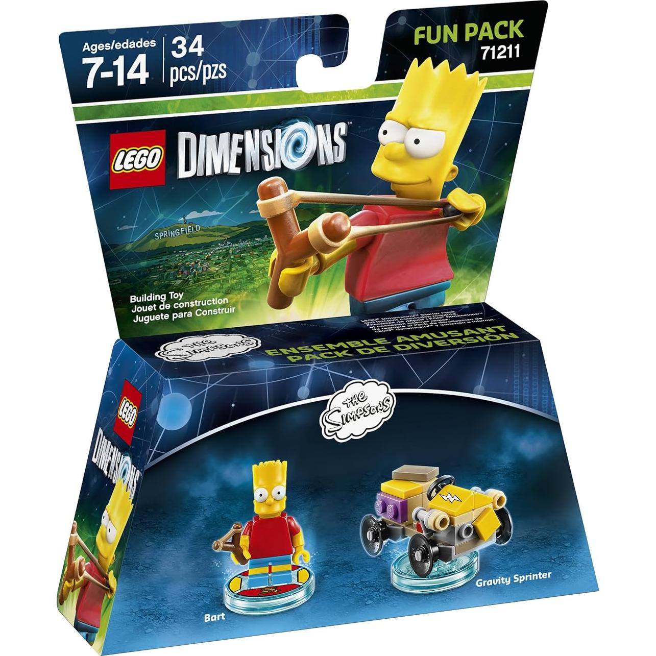 LEGO Dimensions Paquete Divertido Bart Simpson