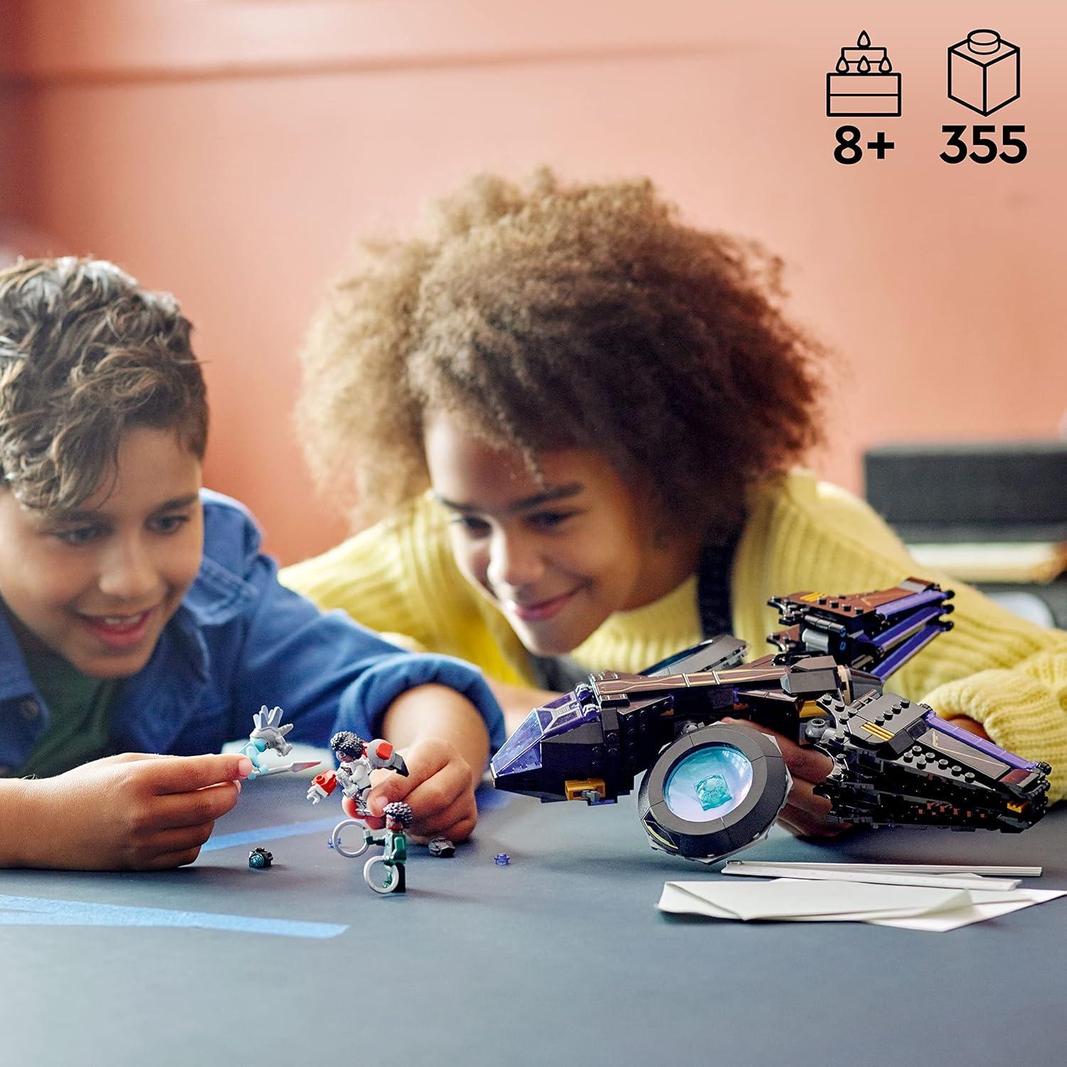 LEGO Marvel Sunbird de Shuri 76211 - Aeronave Construible 355 Piezas