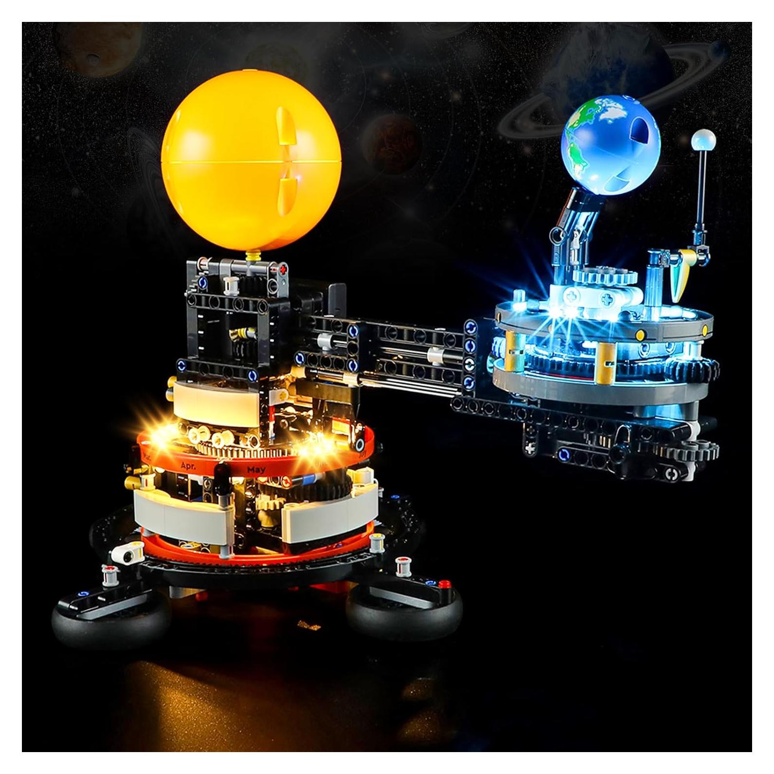Kit de Luz BOOZUU para Lego 42179 Planeta Tierra y Luna