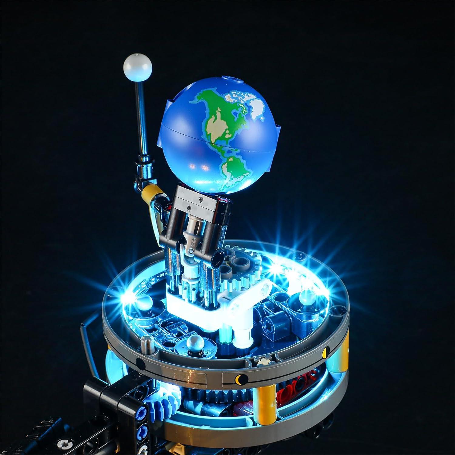 Kit de Luz BOOZUU para Lego 42179 Planeta Tierra y Luna