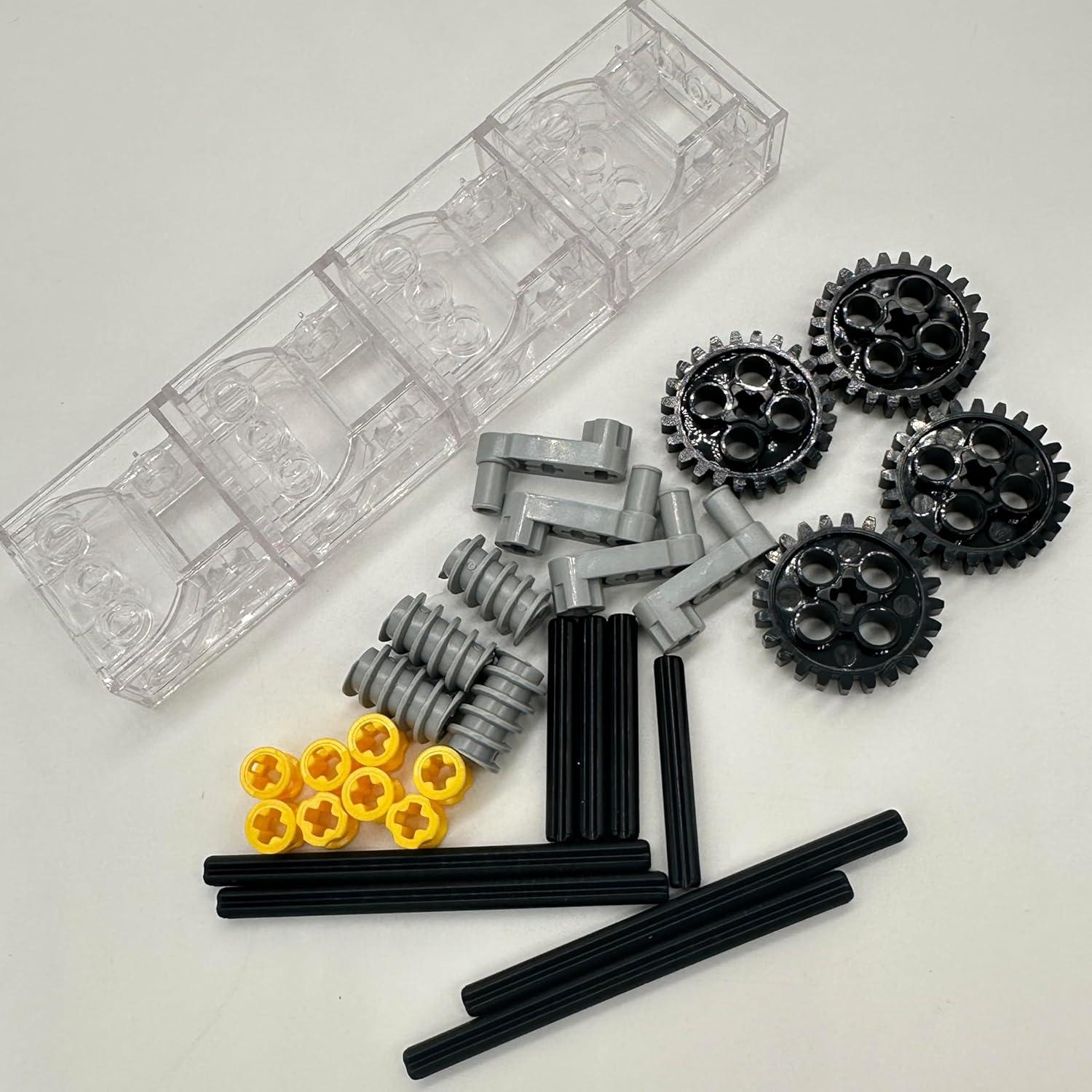 Kit de Ensamblaje de Caja de Cambios Transparente TZBTSTEAM