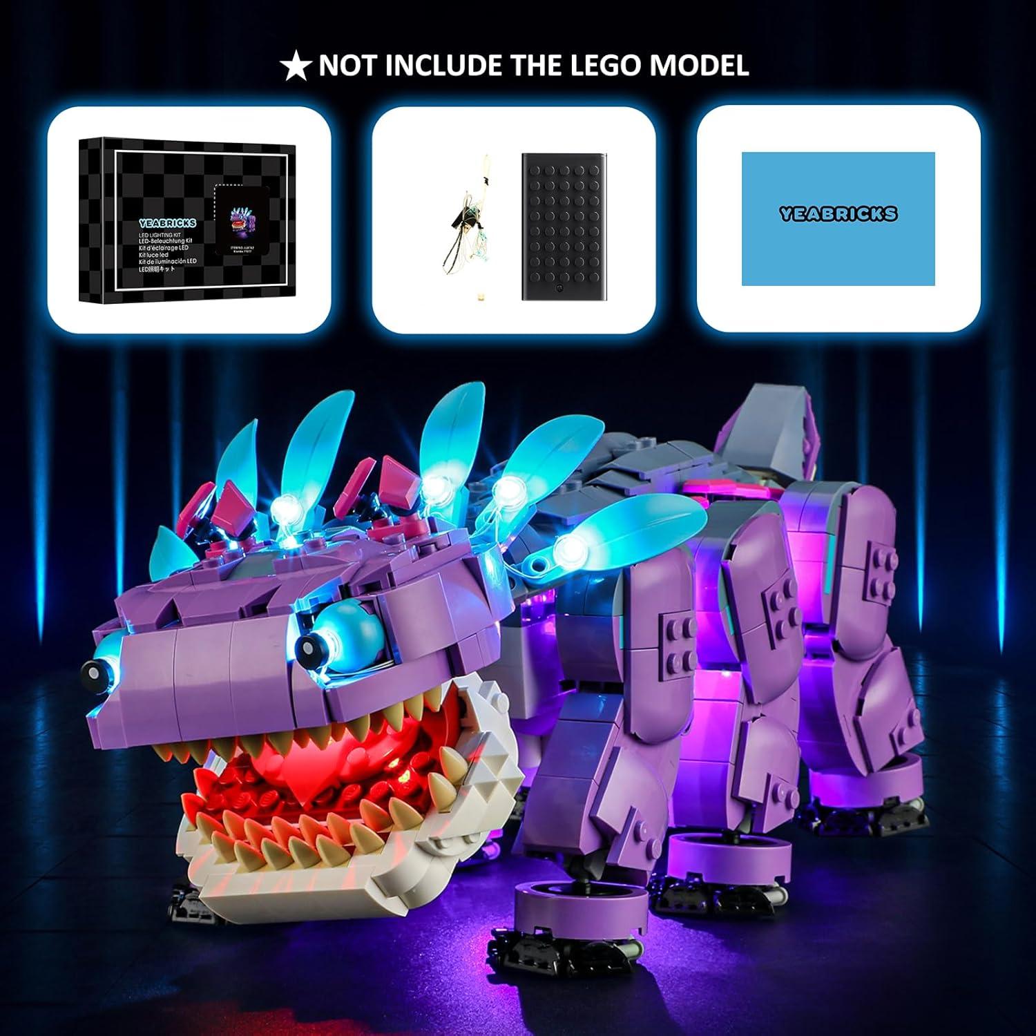 Kit de Luz LED YEABRICKS para LEGO 77077 Klombo