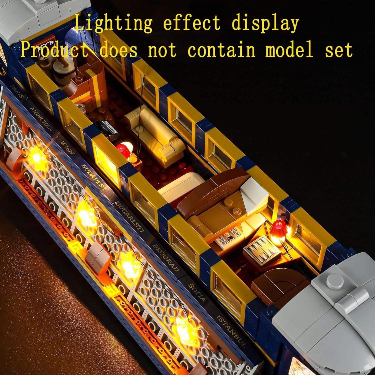 Kit de Luz LED GEAMENT para Lego Orient Express 21344