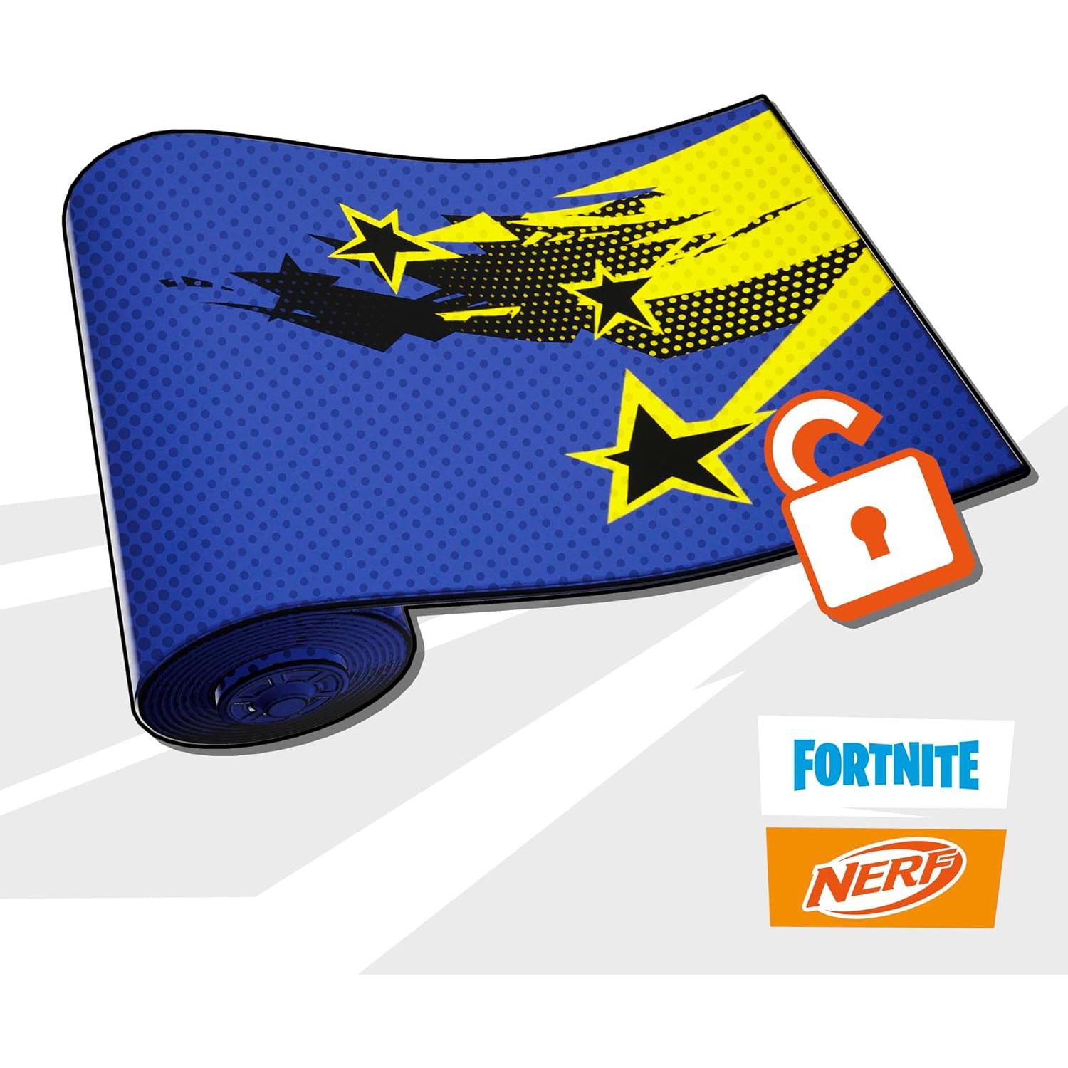 Blaster Nerf Fortnite Half Tone Hero con 12 dardos Elite