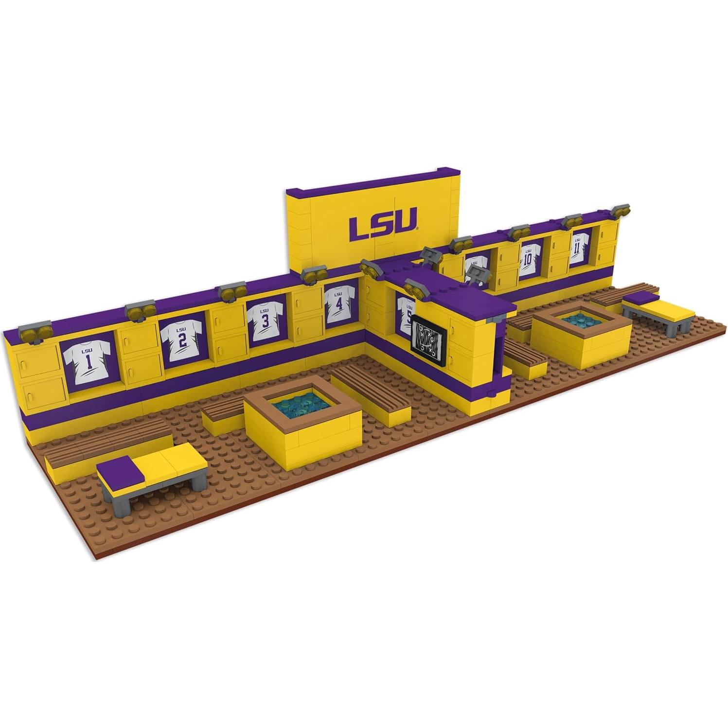 Kit de Construcción Vestuario LSU Tigers Pro-Lion 437 Piezas