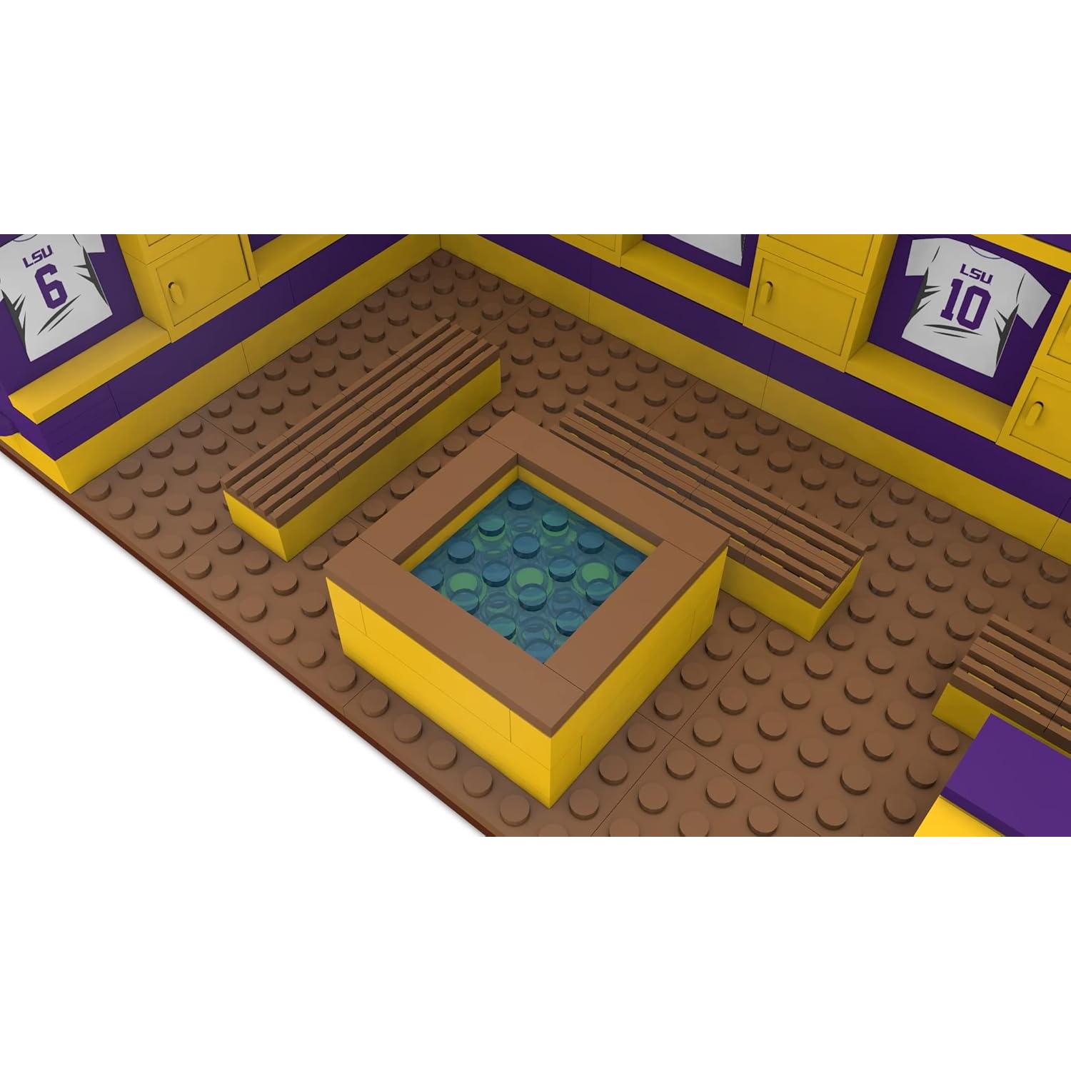 Kit de Construcción Vestuario LSU Tigers Pro-Lion 437 Piezas