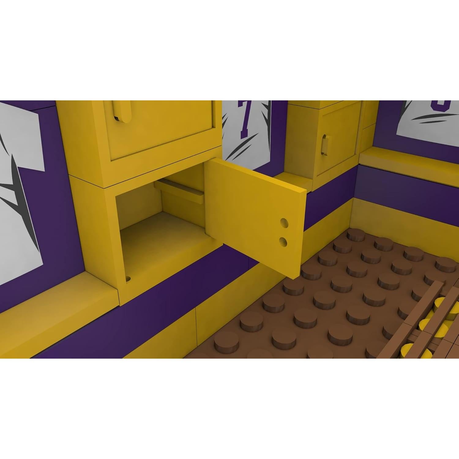 Kit de Construcción Vestuario LSU Tigers Pro-Lion 437 Piezas