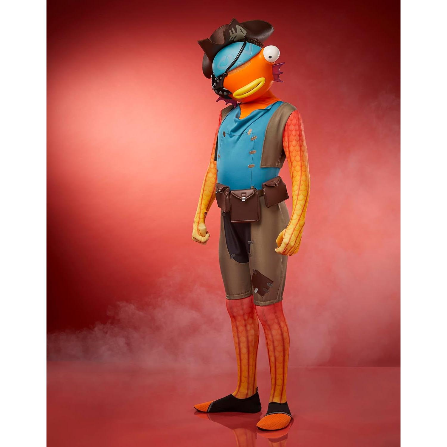 Disfraz de Pirata Fishstick Fortnite - Licencia Oficial - Mediano