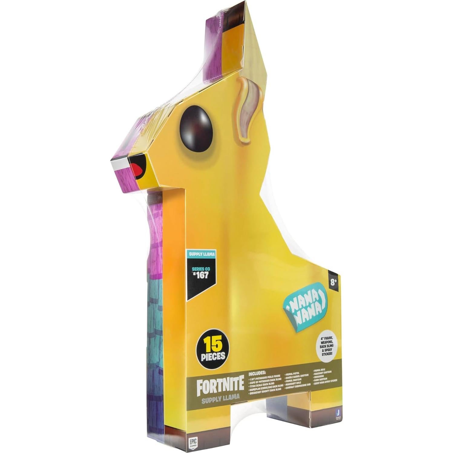 Figura articulada Fortnite Potassius Peels 10 cm con accesorios