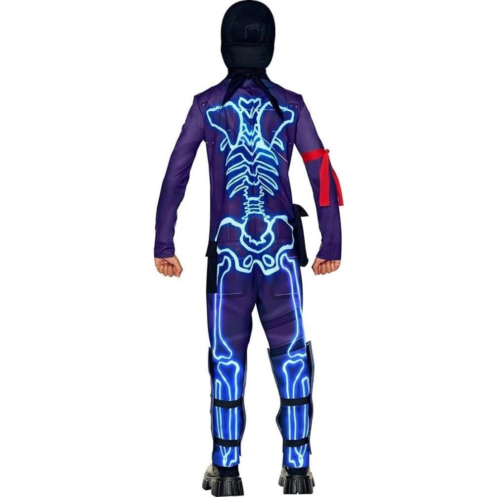 Disfraz Oficial Fortnite Party Trooper Niños - Mediano Azul