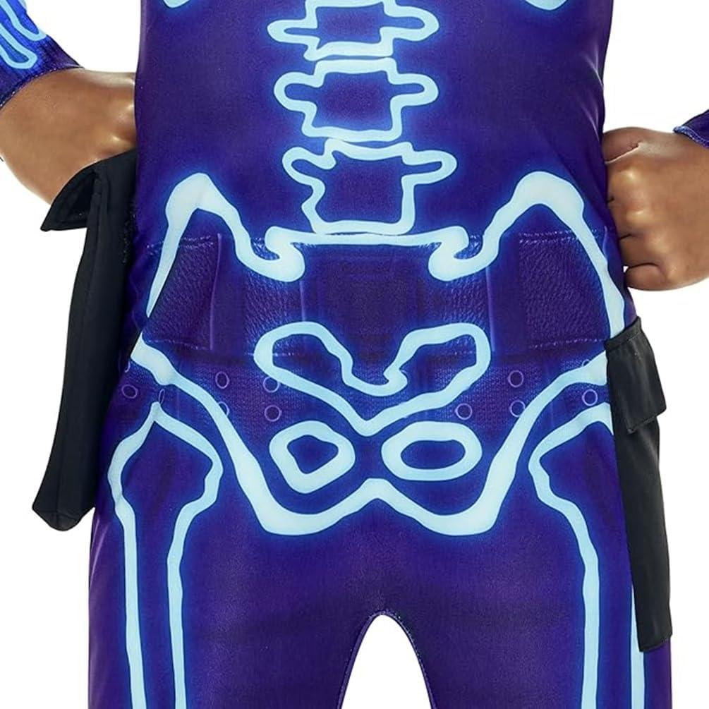 Disfraz Oficial Fortnite Party Trooper Niños - Mediano Azul