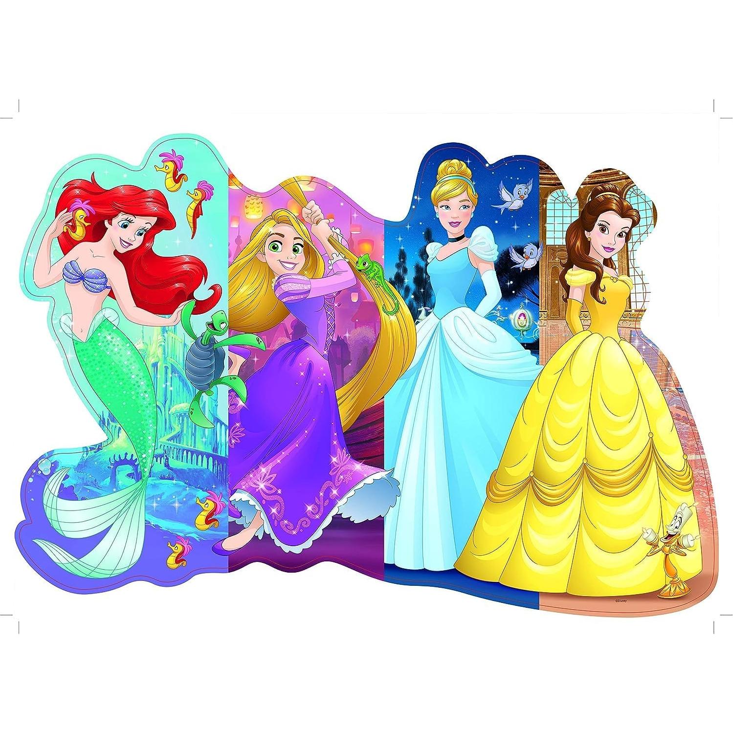 Rompecabezas de Piso Disney Princesas Ravensburger 24 Piezas
