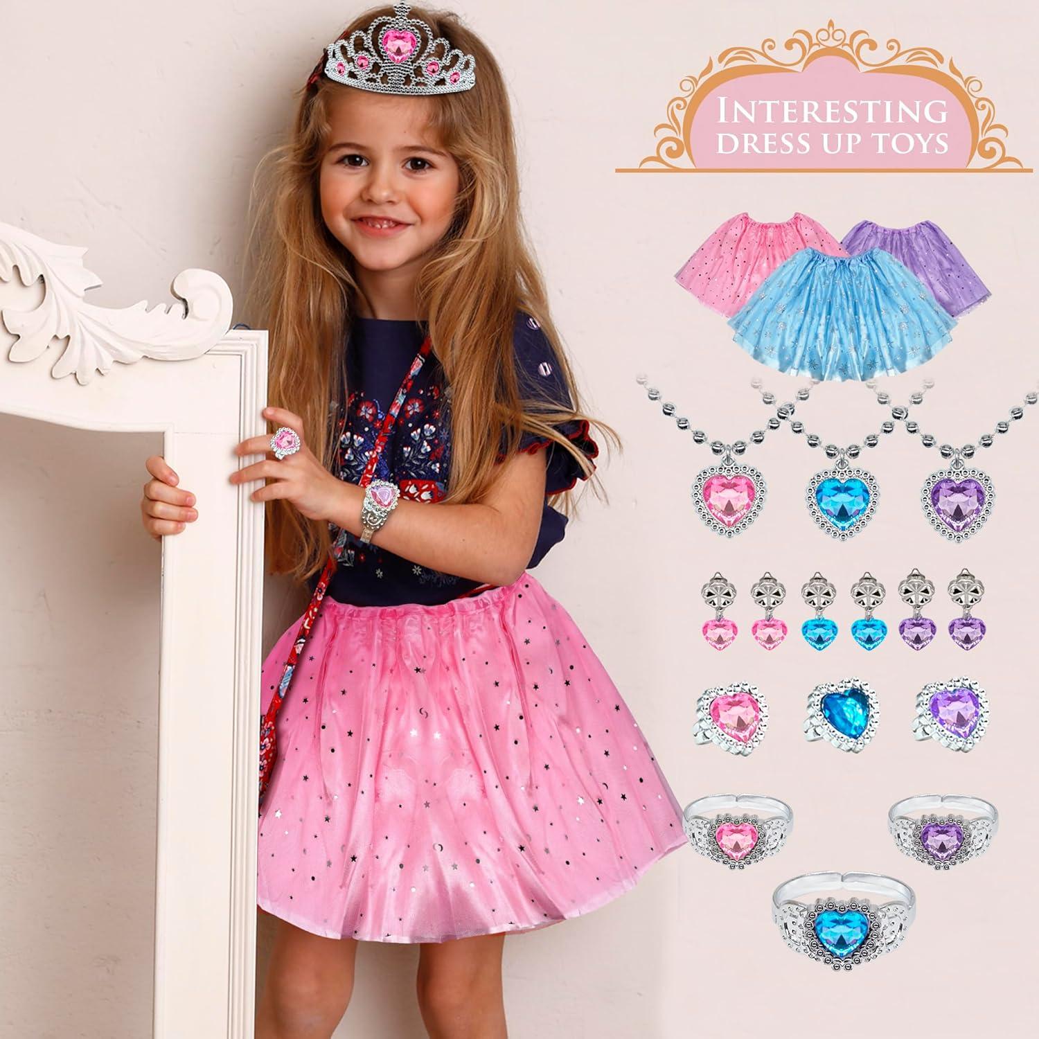 Vestido de Princesa para Niñas Mrabbitoo con Accesorios