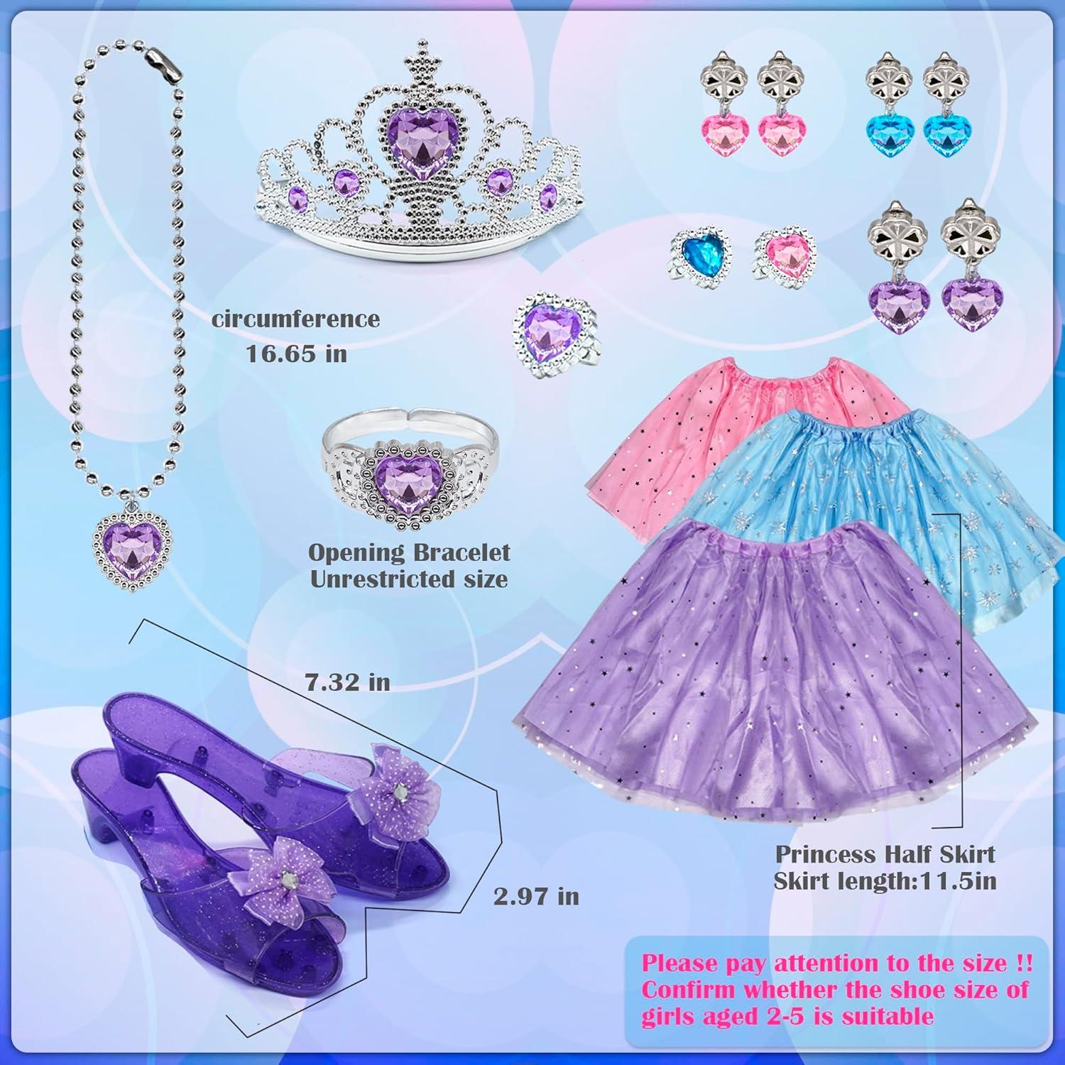 Vestido de Princesa para Niñas Mrabbitoo con Accesorios