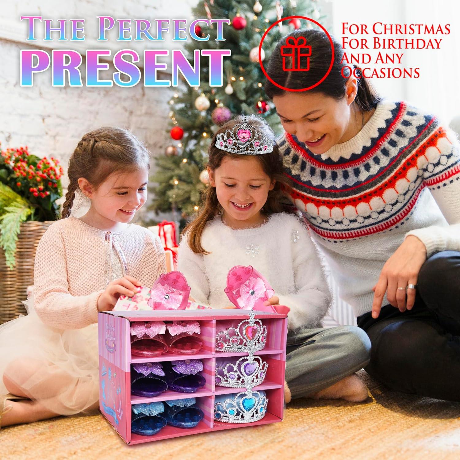 Vestido de Princesa para Niñas Mrabbitoo con Accesorios