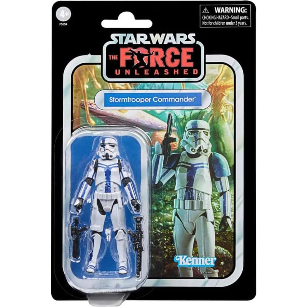 Figura de Acción Comandante Stormtrooper Hasbro 9 cm Vintage