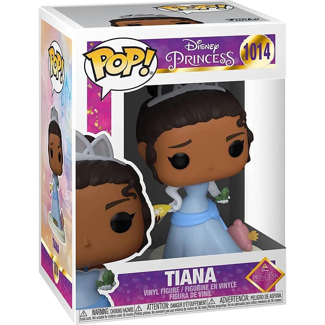 Figura de Vinilo Funko Pop Disney Tiana 9.53 cm con Funda