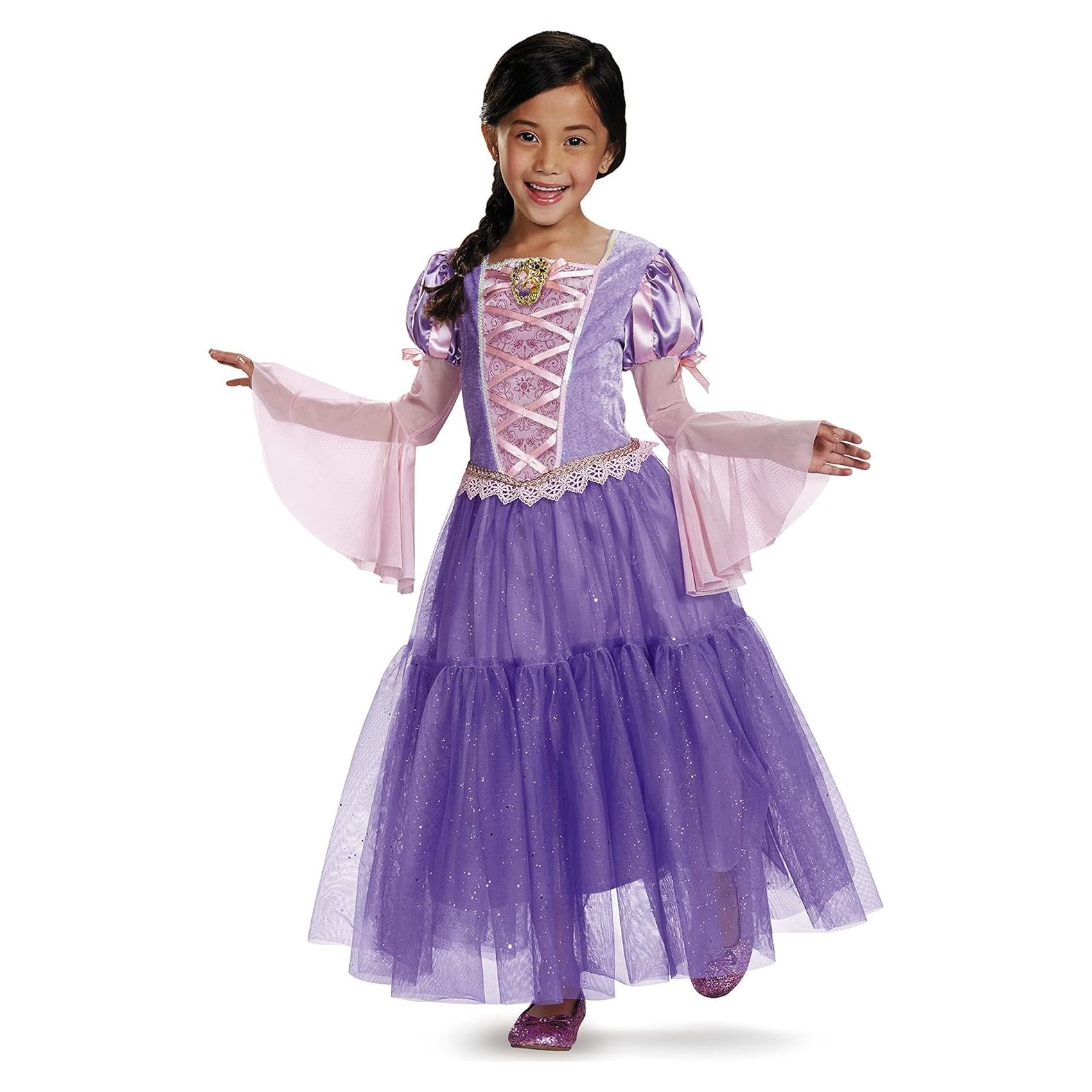 Disfraz Deluxe Rapunzel Princesa Disney 3T-4T