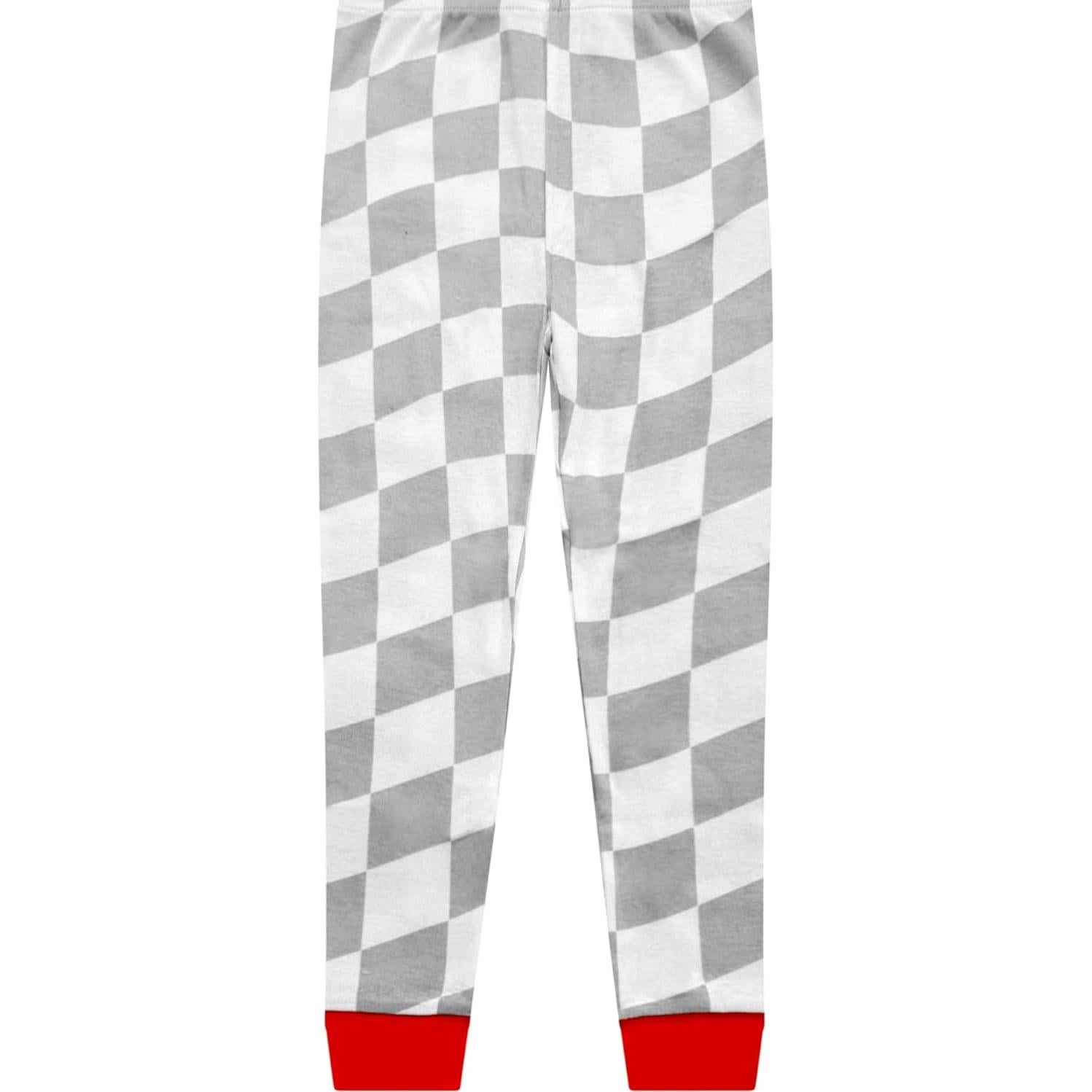 Conjunto de Pijamas de Algodón para Niños 4 Piezas Super Mario