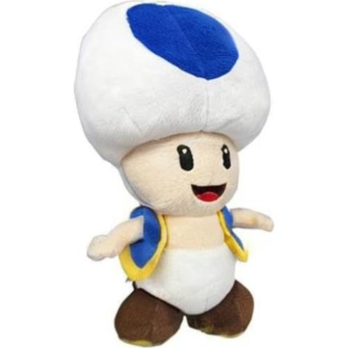 Peluche Sapo Azul Little Buddy Super Mario 18 cm