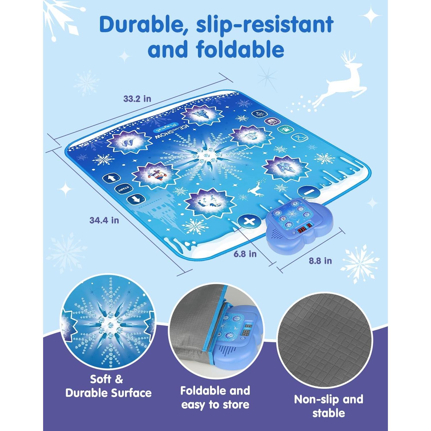 Alfombra de Baile Musical Bluetooth Humzo - Frozen, 4 Modos