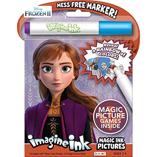 Conjunto de Libros para Colorear Imagine Ink - Moana, Trolls, Frozen
