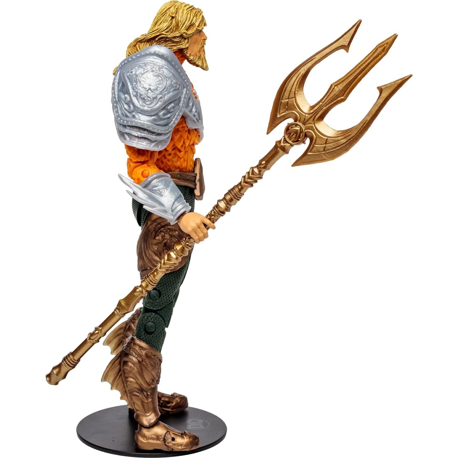 Figura de acción Aquaman McFarlane Toys 17.78 cm con cómic