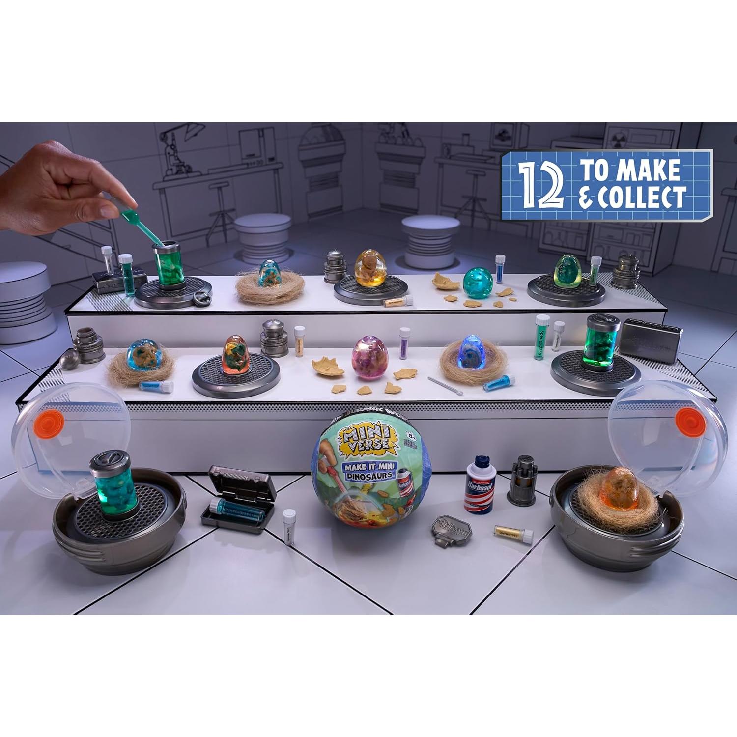 MGA Miniverse Hazlo Mini Dinosaurios Paquete de 2 - 8+