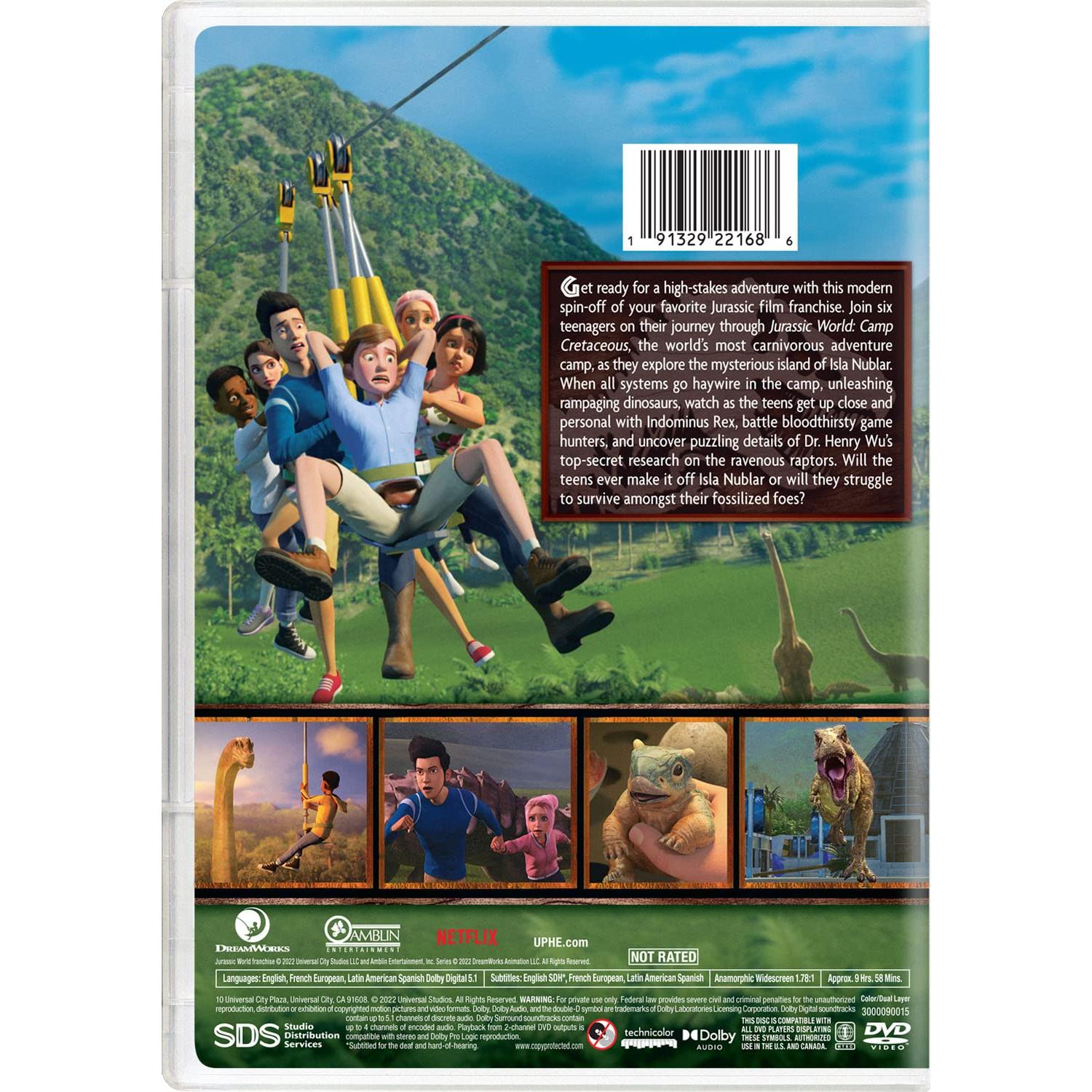 Jurassic World: Camp Cretaceous - Temporadas 1 a 3 [DVD]