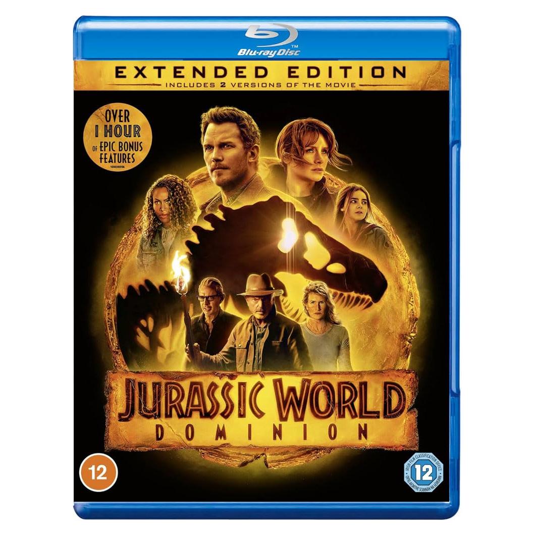 Jurassic World: Dominion Blu-ray Edición Extendida - Universal