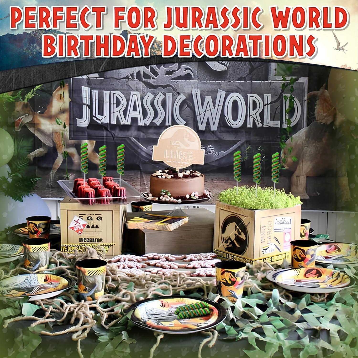 Chupetines Jurassic World 20pk - Dulces Temáticos de Dinosaurios