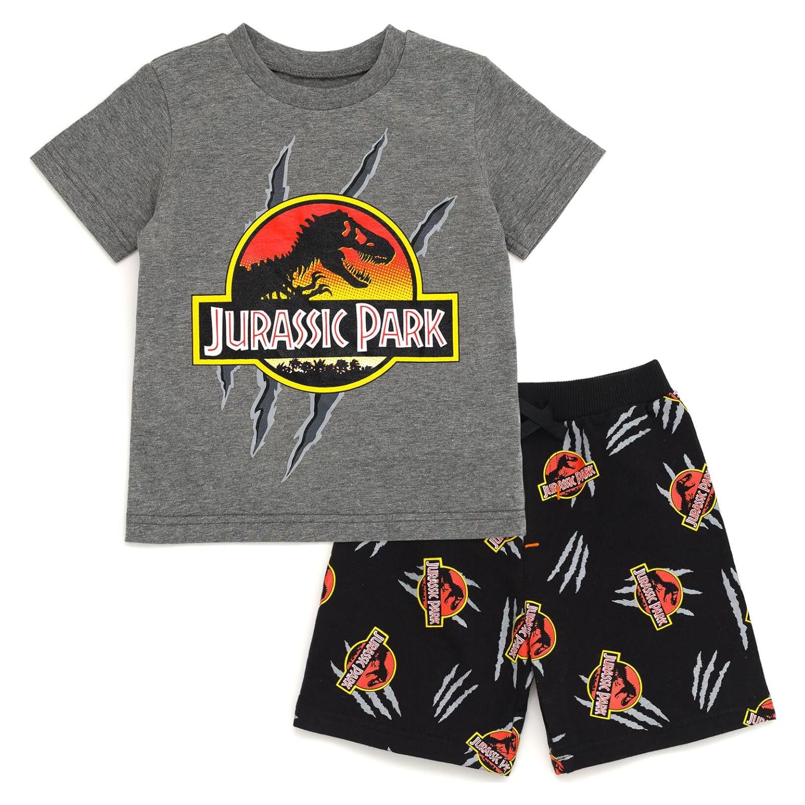 Conjunto camiseta y pantalones cortos Jurassic World 10-12 años