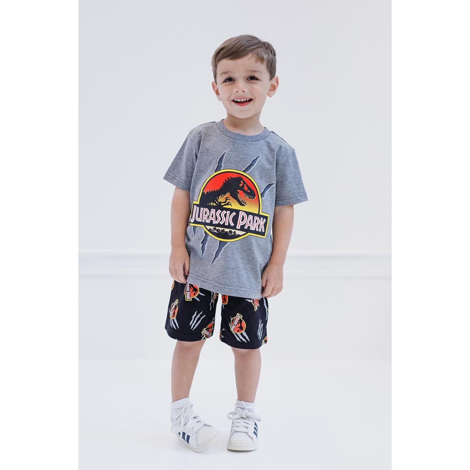 Conjunto camiseta y pantalones cortos Jurassic World 10-12 años