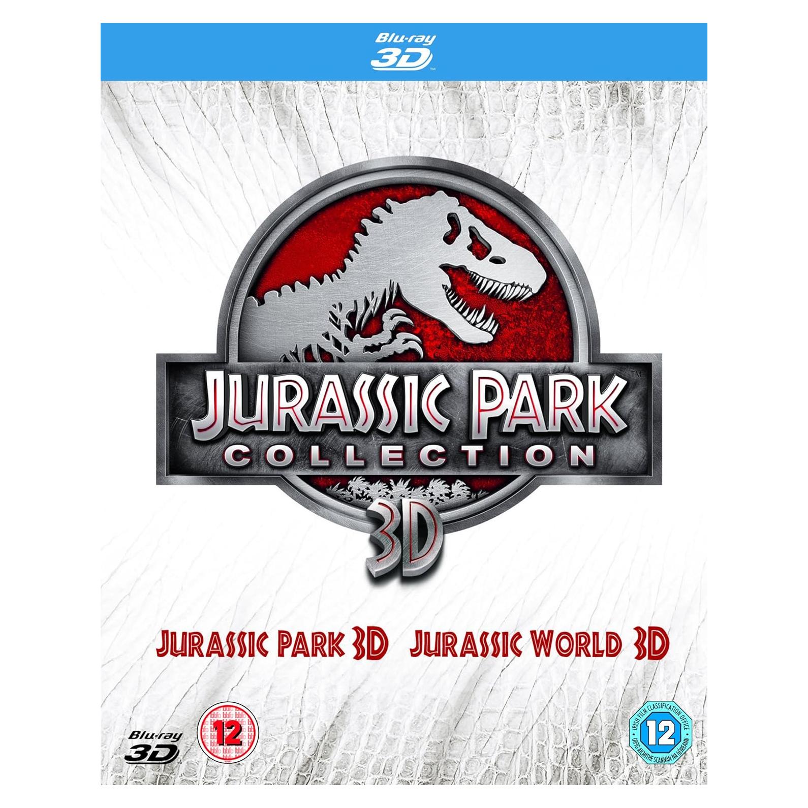 Parque Jurásico 3D + Mundo Jurásico 3D - Blu-ray Doble