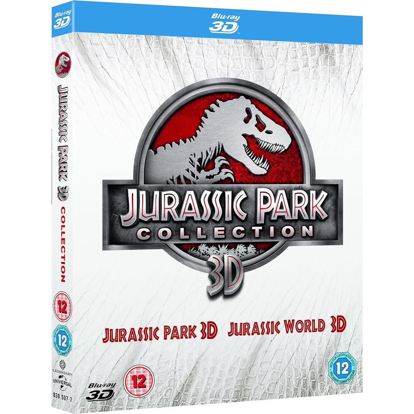 Parque Jurásico 3D + Mundo Jurásico 3D - Blu-ray Doble