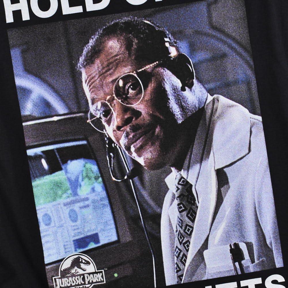 Camiseta Unisex Jurassic Park Samuel L. Jackson - X-Large Negra