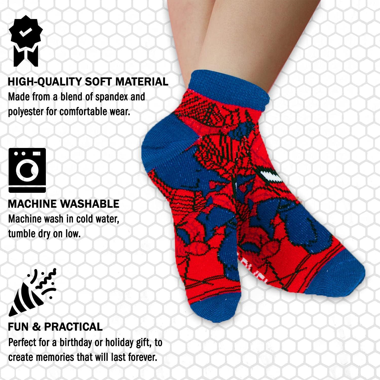 Calcetines Cortos Marvel Spider-man para Niños - 10 Pares
